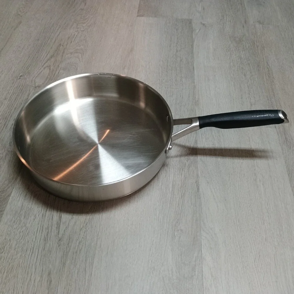 Calphalon Select Stainless Skillet 3 Quart 10 Inch 5003 No Lid